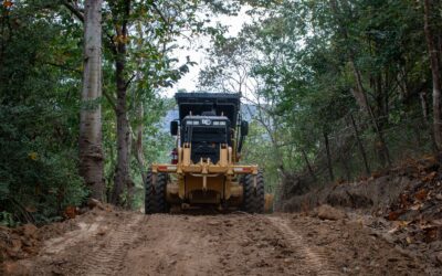 REHABILITA GOBIERNO DE ROSI BAYARDO CAMINOS RURALES EN LA ROSA