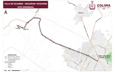 RESTABLECE MOVILIDAD SERVICIO DE TRANSPORTE PÚBLICO A JULUAPAN, EN VILLA DE ÁLVAREZ