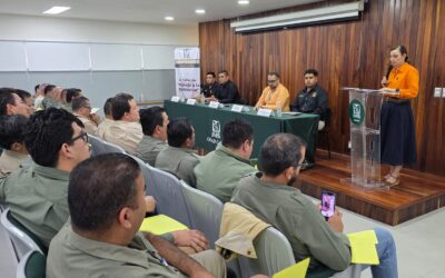 CAPACITA IMSS COLIMA A PERSONAL DE TRANSPORTE EN MANEJO A LA DEFENSIVA Y PRIMEROS AUXILIOS