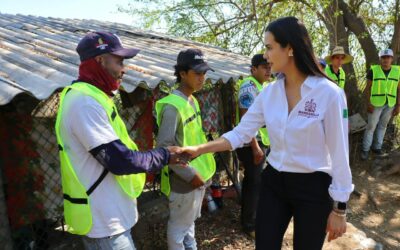 PONE ROSI BAYARDO EN MARCHA REHABILITACIÓN DE TANQUES DE ALMACENAMIENTO DE AGUA EN EL COLOMO