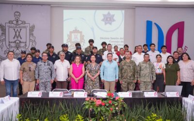 PRESENTAN PLAN DE SEGURIDAD PARA LAS FIESTAS DE VDEA, PARTICIPAN LOS TRES ÓRDENES DE GOBIERNO
