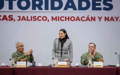 INDIRA VIZCAÍNO, AUTORIDADES FEDERALES Y DE OTROS 6 ESTADOS DAN SEGUIMIENTO A ESTRATEGIA NACIONAL DE SEGURIDAD