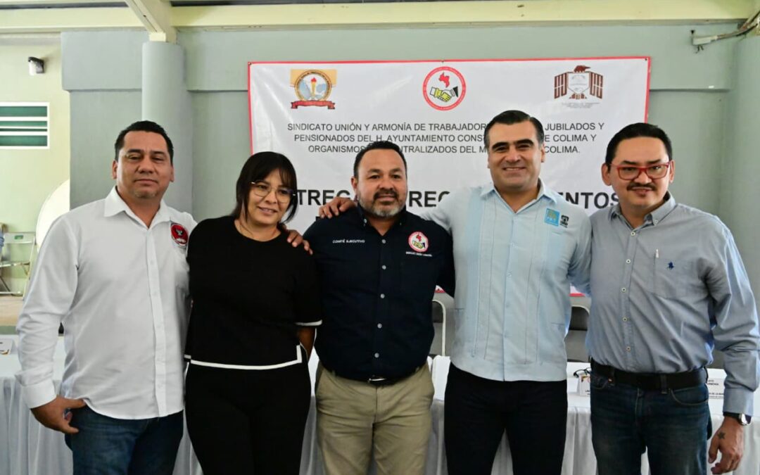 RIULT RIVERA REAFIRMA SU RESPETO Y RECONOCIMIENTO A LAS Y LOS TRABAJADORES DEL AYUNTAMIENTO DE COLIMA
