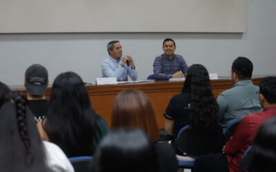 TIENE RECTOR UN ENCUENTRO CON CONCEJALES UNIVERSITARIOS Y LÍDERES ESTUDIANTILES