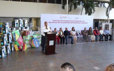 GOBIERNO DEL ESTADO DE COLIMA ENTREGA EQUIPAMIENTO A SERVICIOS DE EDUCACIÓN ESPECIAL