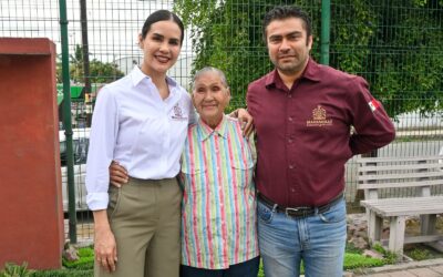 SUPERVISA ROSI BAYARDO REHABILITACIÓN EN LA UNIDAD DEPORTIVA MARIO ANGUIANO