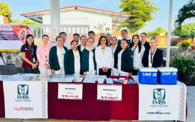 PARTICIPA IMSS COLIMA EN LAS ACCIONES DE LA ESTRATEGIA “VIVE SALUDABLE, VIVE FELIZ”