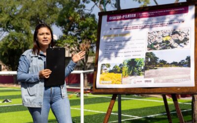 INDIRA VIZCAÍNO SUPERVISÓ LA REHABILITACIÓN DEL CEDECO PILARES EN LA ALBARRADA; SE INVIERTEN CASI 5 MDP