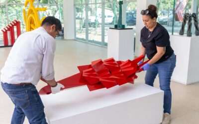 CULTURA COLIMA REALIZA MANTENIMIENTO EN EL MUSEO NACIONAL DE LA ESCULTURA, EN COMALA