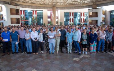 ESTE MIÉRCOLES 1,320 COLIMENSES RECIBEN TARJETAS DE LA PENSIÓN MUJERES BIENESTAR Y PENSIÓN ADULTOS MAYORES