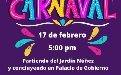DIF ESTATAL COLIMA INVITA A LAS FAMILIAS A DISFRUTAR EL ‘MARTES DE CARNAVAL’, EL 17 DE FEBRERO