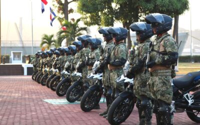 PARTICIPA LA PRESIDENTA ROSI BAYARDO EN ENTREGA DE MOTO PATRULLAS PARA REFORZAR LA SEGURIDAD
