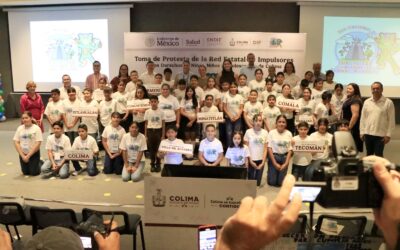 RINDEN PROTESTA LAS Y LOS 50 IMPULSORES DE LOS DERECHOS DE NIÑAS, NIÑOS Y ADOLESCENTES EN COLIMA