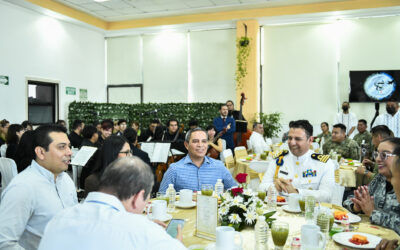 PARTICIPA UDEC EN DESAYUNO CONMEMORATIVO POR EL DÍA DEL EJÉRCITO MEXICANO