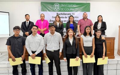 SE TITULAN 6 TÉCNICOS EN CONTABILIDAD DEL BACHILLERATO 10, EN MANZANILLO