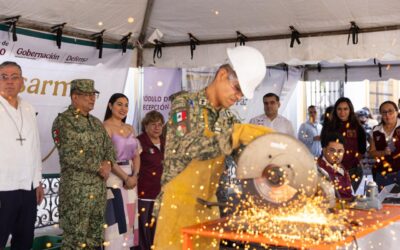 GOBERNADORA INDIRA VIZCAÍNO Y SUBSECRETARIA ROCÍO BÁRCENA INICIAN CAMPAÑA ‘SÍ AL DESARME, SÍ A LA PAZ’