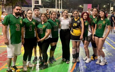 IMPULSA DIPUTADA SOFÍA PERALTA LIGA DE VOLEIBOL EN VILLA DE ÁLVAREZ