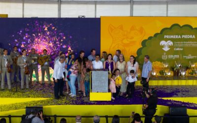 COLOCA INDIRA VIZCAÍNO PRIMERA PIEDRA DEL CRIT COLIMA, EN OCTUBRE SE INAUGURARÁ