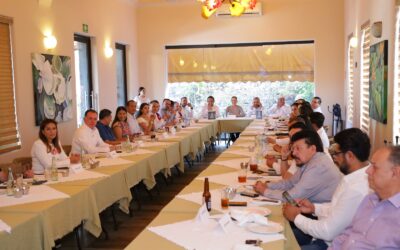 DIALOGAN DIPUTADOS DE LA 4TA TRANSFORMACIÓN CON LA JUNTA EMPRESARIAL DE COLIMA