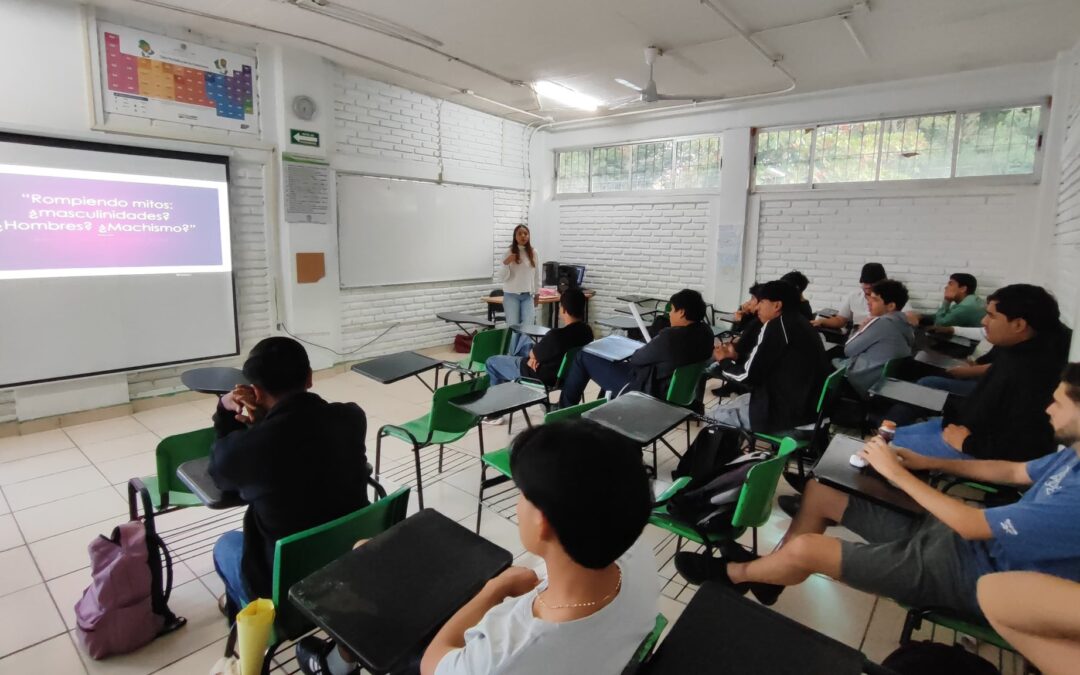 REALIZAN JORNADA POR LA IGUALDAD DE GÉNERO Y LA CONSTRUCCIÓN DE PAZ EN EL BACHILLERATO 32 DE SUCHITLÁN