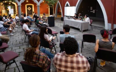 CONVERSAN SOBRE LA ESCULTURA TEXTIL Y ORGÁNICA DE LULÚ OSNAYA, EN EL DEL PASO