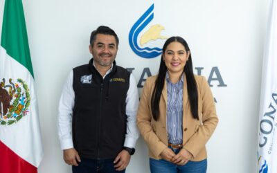 INDIRA VIZCAÍNO DA SEGUIMIENTO A PROYECTOS HÍDRICOS PARA COLIMA ANTE CONAGUA