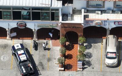 CON APOYO DEL DRON, POLICÍA MUNICIPAL DE COLIMA LOGRA DETENER A PRESUNTO LADRÓN EN CAMINO REAL