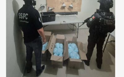 TRABAJO COORDINADO ENTRE ESTADO Y FEDERACIÓN GENERÓ DECOMISO DE MÁS 270 KG DE FENTANILO