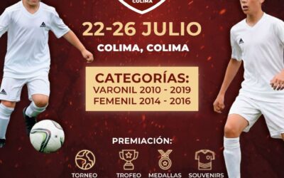 COLIMA SERÁ SEDE DE LA COPA GUERREROS 2026, TORNEO NACIONAL DE FUTBOL INFANTIL Y JUVENIL