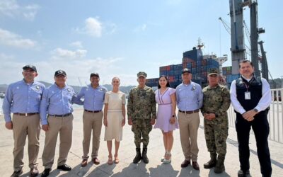 EXPONE ASIPONA ANTE SHEINBAUM OBRAS E INVERSIONES EN EL PUERTO