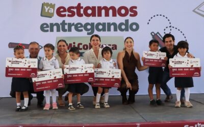 120 ESTUDIANTES DE ARMERÍA RECIBIERON ESTE VIERNES SU TARJETA DE MI COLIBECA PARA EMPEZAR