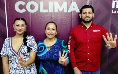 UNA FORTALEZA DE LA 4T ES GOBERNAR Y LEGISLAR POR LA SOBERANÍA NACIONAL: MORENA COLIMA