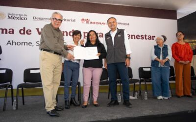 INFONAVIT REALIZA LA PRIMERA ENTREGA DE VIVIENDAS DEL BIENESTAR EN SINALOA