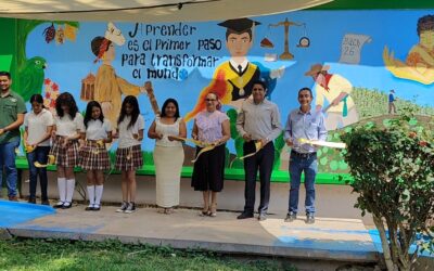 CON LA ELABORACIÓN DEL MURAL “RAÍCES”, CELEBRAN EL 27 ANIVERSARIO DEL BACHILLERATO 26 DE IXTLAHUACÁN