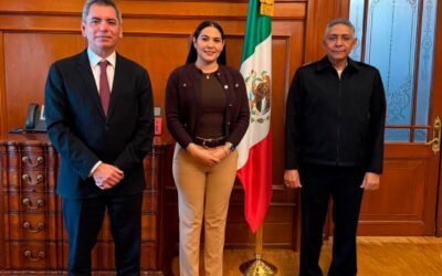 REVISA INDIRA VIZCAÍNO, JUNTO CON TITULARES DE SEMAR Y SHCP, INVERSIONES ESTRATÉGICAS EN SEGURIDAD PÚBLICA