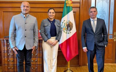 DA SEGUIMIENTO INDIRA VIZCAÍNO CON TITULARES DE SICT Y SHCP A OBRAS QUE INICIARÁN ESTE AÑO EN COLIMA