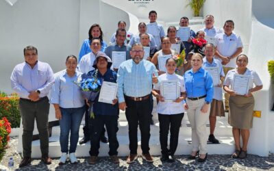 CERTIFICA IEEA A 17 PERSONAS TRABAJADORAS DEL HOTEL LAS HADAS EN MANZANILLO
