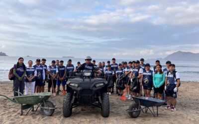 MARINA LLEVÓ A CABO LIMPIEZA DE PLAYAS EN MANZANILLO