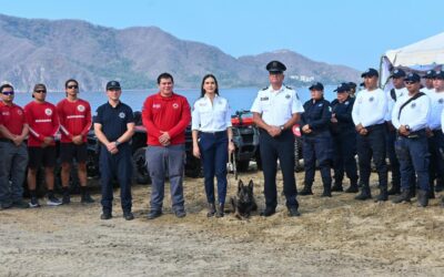SUPERVISA ROSI BAYARDO PUESTO DE MANDO EN MIRAMAR; LISTO PARA RECIBIR VACACIONISTAS