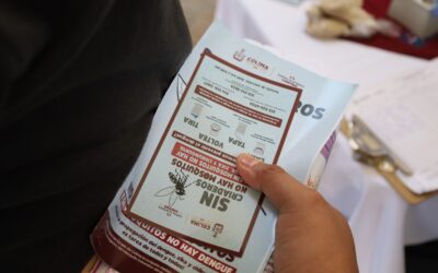 CONTINÚA COLIMA EN ZONA DE SEGURIDAD POR DENGUE, INFORMA SECRETARÍA DE SALUD