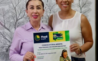 CAPACITARÁN IAP Y VDEA EN COMPUTACIÓN A PERSONAS CON DISCAPACIDAD MOTRIZ