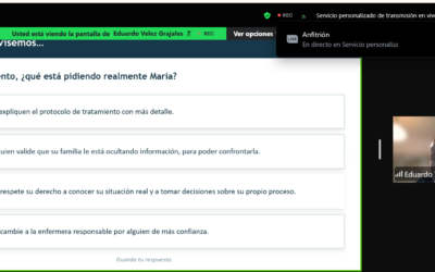 EN EL TEMA DE CUIDADOS PALIATIVOS, EL COMPROMISO DEBE SER CON EL PACIENTE: VÉLEZ GRAJALES