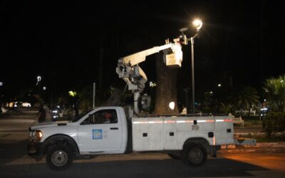MÁS ILUMINACIÓN, MÁS TRANQUILIDAD PARA LAS FAMILIAS EN EL CENTRO