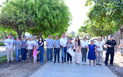 COMPROMISO CUMPLIDO: NUEVA CALLE EN EL DIEZMO MEJORA LA VIDA DE LAS FAMILIAS