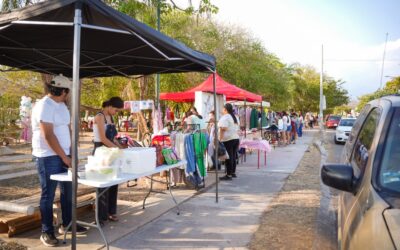 UN ÉXITO MERCADITO DE MUJERES, EN LA VILLA