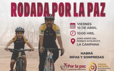 INCODE INVITA A PARTICIPAR EN LA _RODADA POR LA PAZ_ ESTE VIERNES EN ‘LA CAMPANA’
