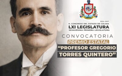 INVITA CONGRESO A MAESTRAS Y MAESTROS A INSCRIBIRSE AL PREMIO ESTATAL “PROFESOR GREGORIO TORRES QUINTERO” 2026