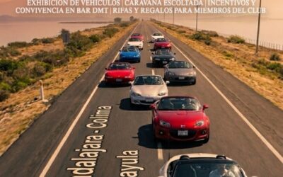 EL CLUB MIATA JALISCO Y EL AYUNTAMIENTO DE COLIMA TE INVITA A SER PARTE DE UNA EXPERIENCIA ÚNICA EL PRÓXIMO DOMINGO 19 DE ABRIL DE 2026.