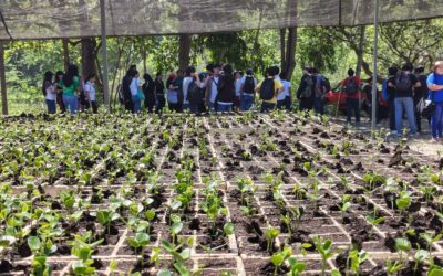 RECIBEN ESTUDIANTES DE LA UDEC PRÁCTICAS AMBIENTALES EN RANCHO EL PEREGRINO
