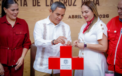 SE SUMA UNIVERSIDAD DE COLIMA A LA COLECTA ANUAL 2026 DE LA CRUZ ROJA MEXICANA